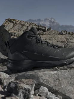 adidas Black Terrex Skychaser AX5 Mid GORE-TEX Hiking Trainers