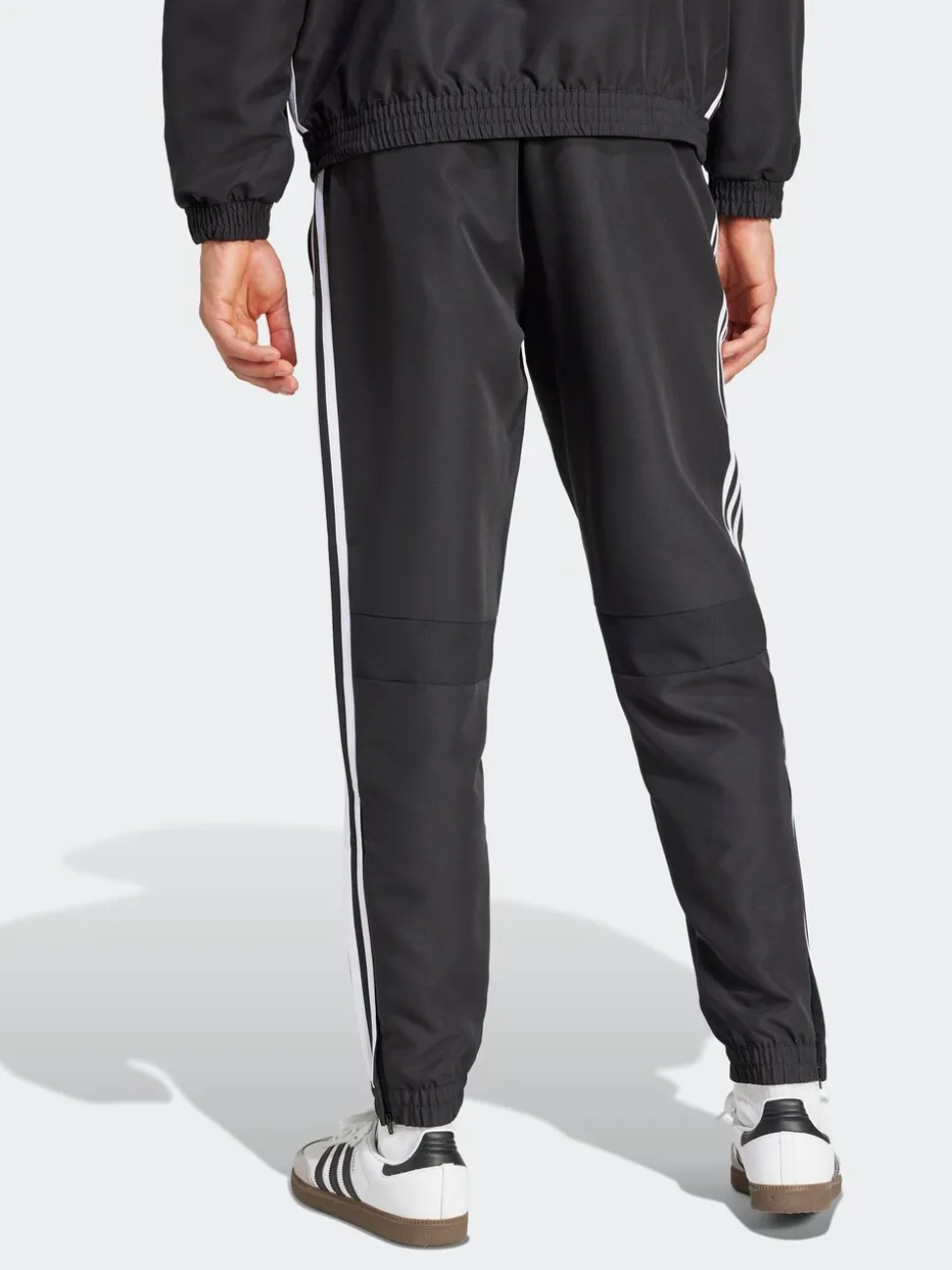adidas Black Tiro 25 Essentials Woven Tracksuit Joggers