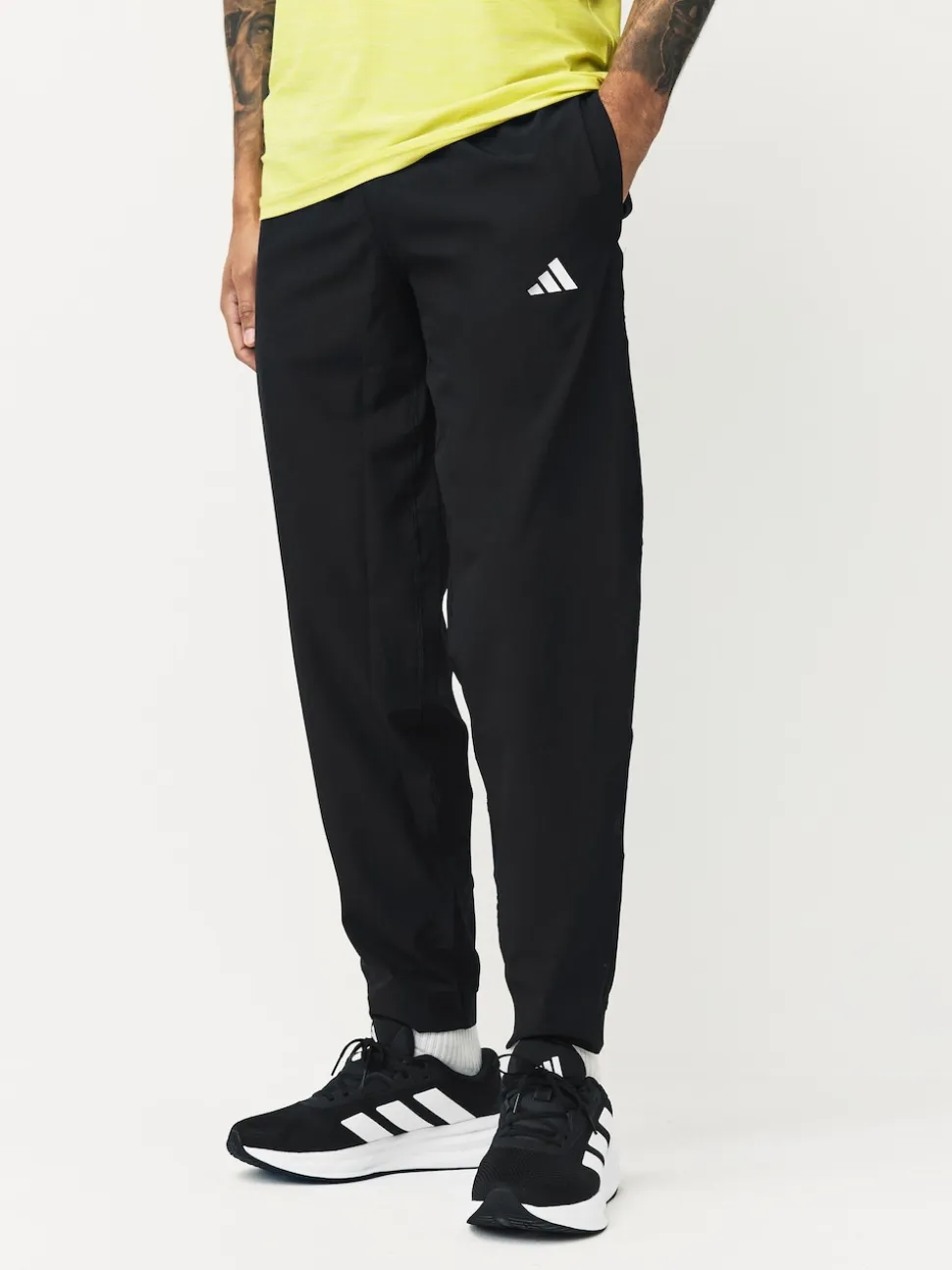 adidas Black Train Essentials Training Joggers