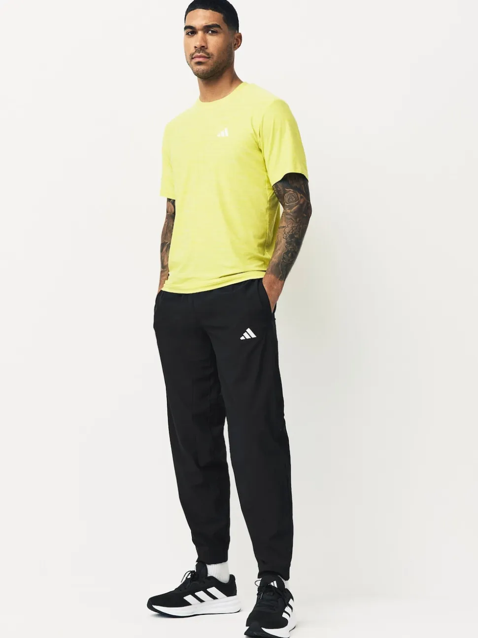 adidas Black Train Essentials Training Joggers