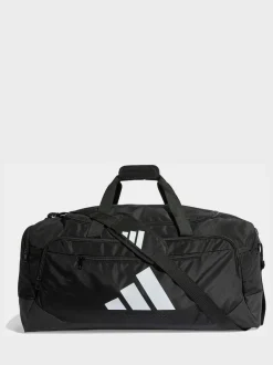 adidas Black Training Defender Large Duffle Bag
