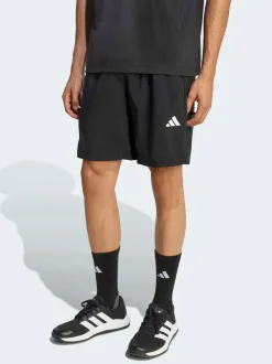 adidas Black Workout Essentials Base Woven Shorts