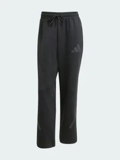 adidas Black Z.N.E. Open-Hem Joggers