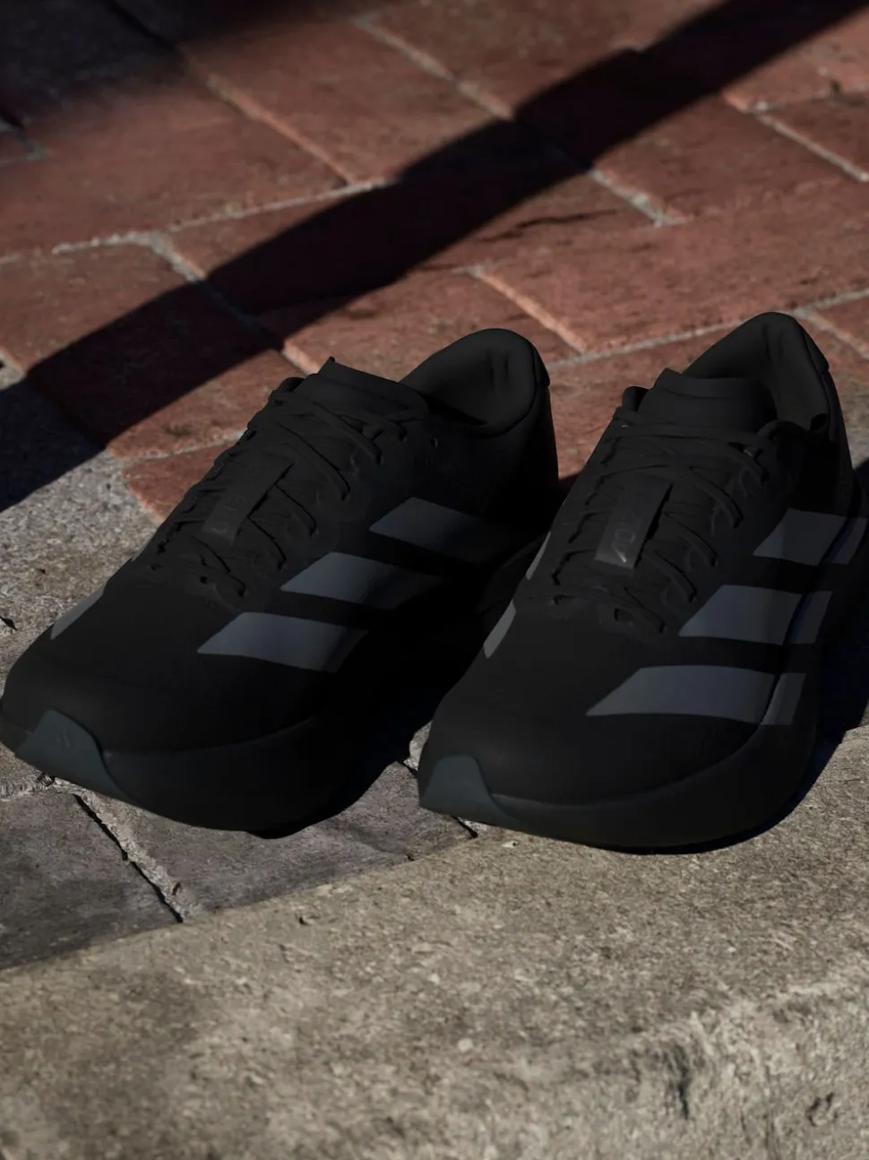 adidas Black/Grey Adizero EVO SL Trainers