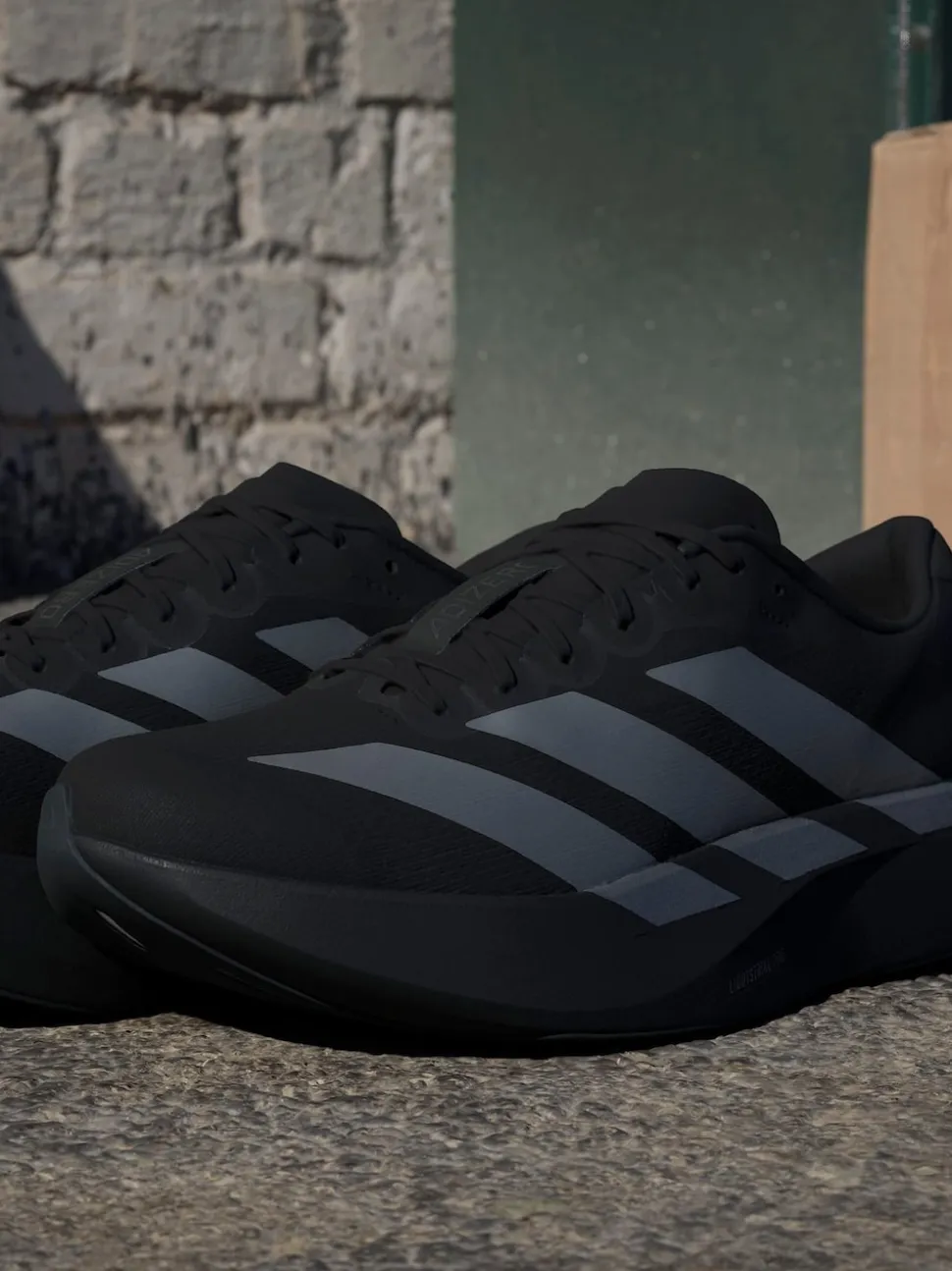 adidas Black/Grey Adizero EVO SL Trainers