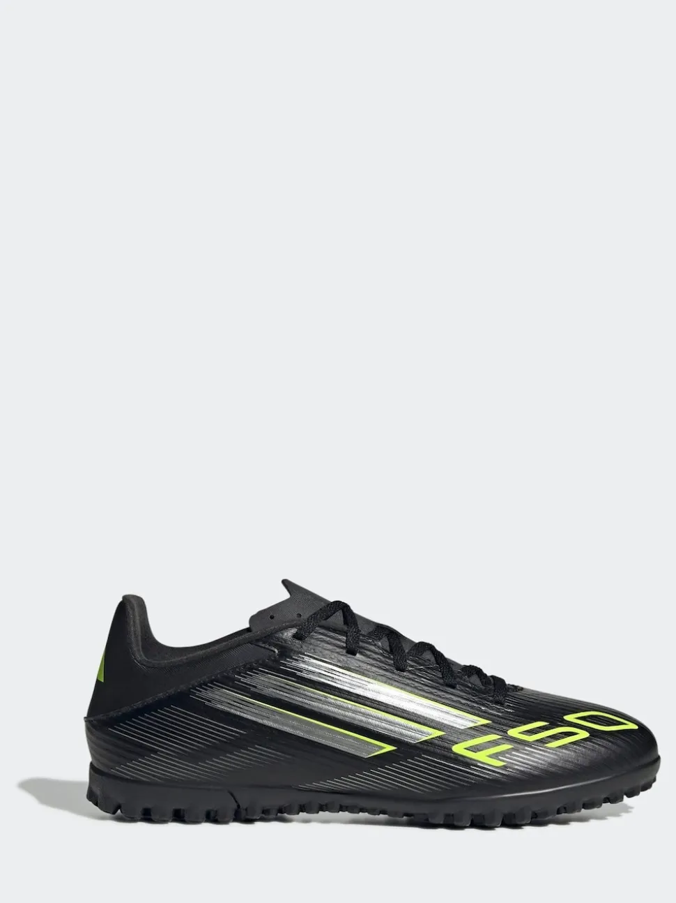 adidas Black/Grey Adult F50 Club Turf Boots