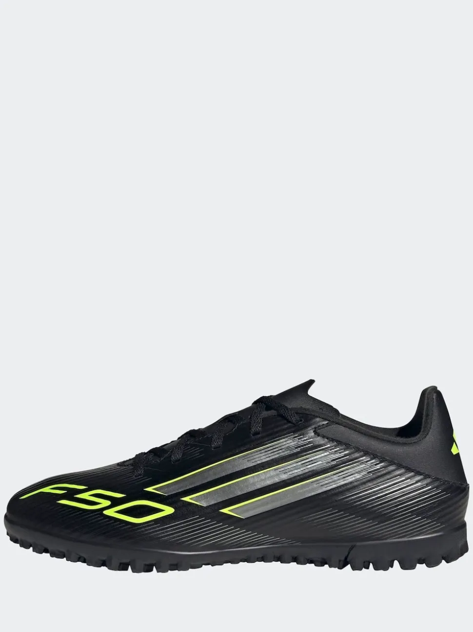 adidas Black/Grey Adult F50 Club Turf Boots