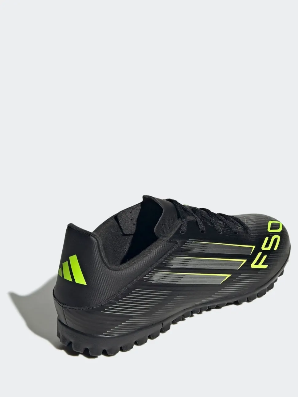 adidas Black/Grey Adult F50 Club Turf Boots