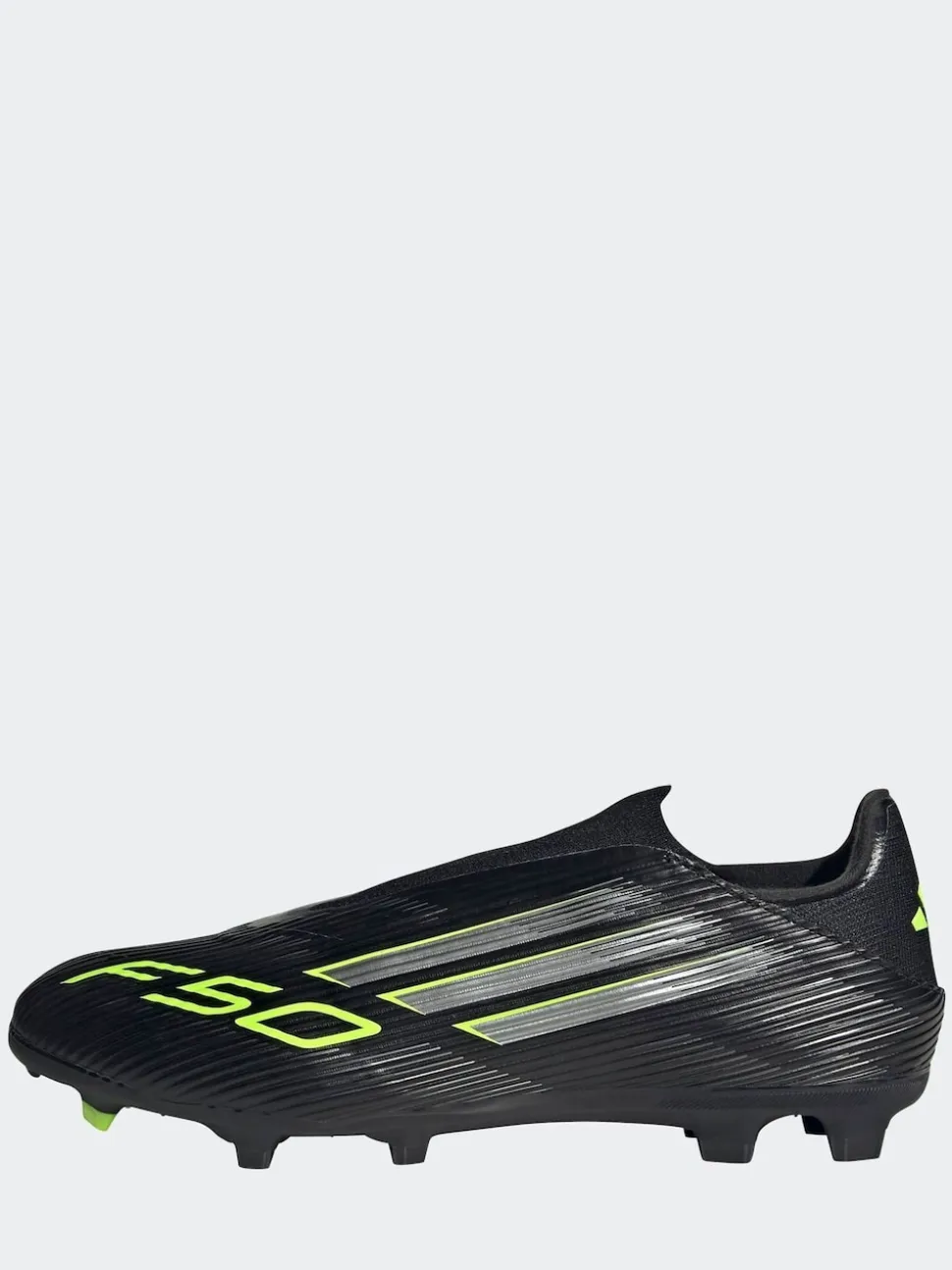 adidas Black/Grey Adult F50 League Laceless Firm/Multi Ground Boots
