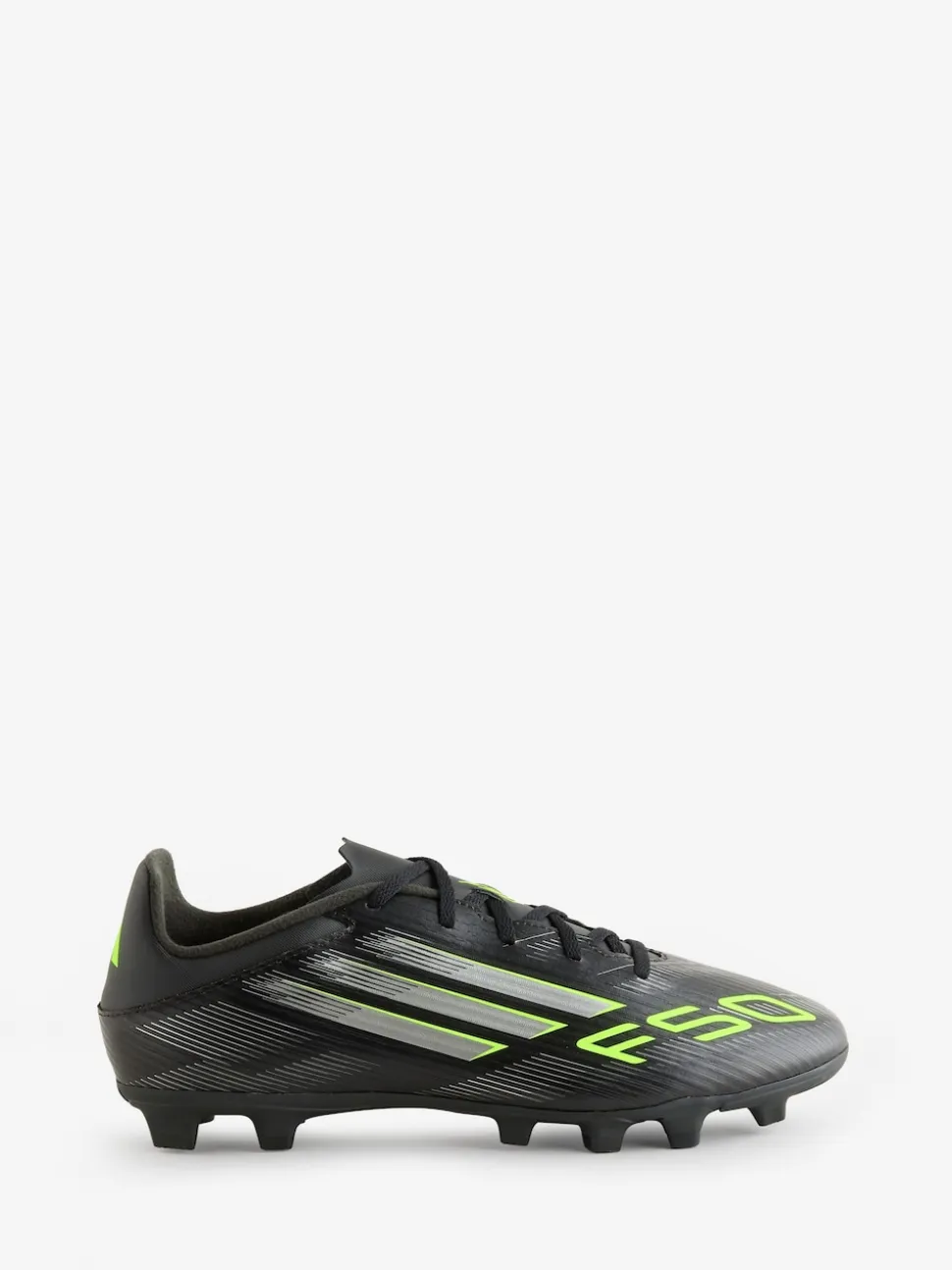 adidas Black/Grey Adult F50 Club Firm/Multi Ground Boots