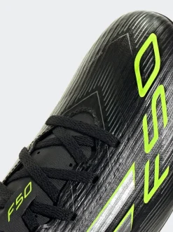 adidas Black/Grey Adult F50 Club Firm/Multi Ground Boots