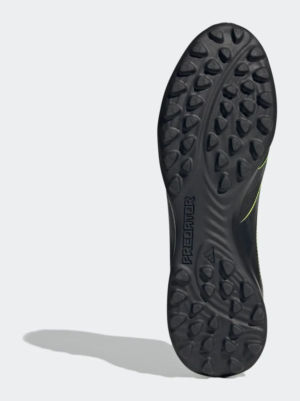 adidas Black/Grey Adult Predator League Fold-Over Tongue Turf Boots