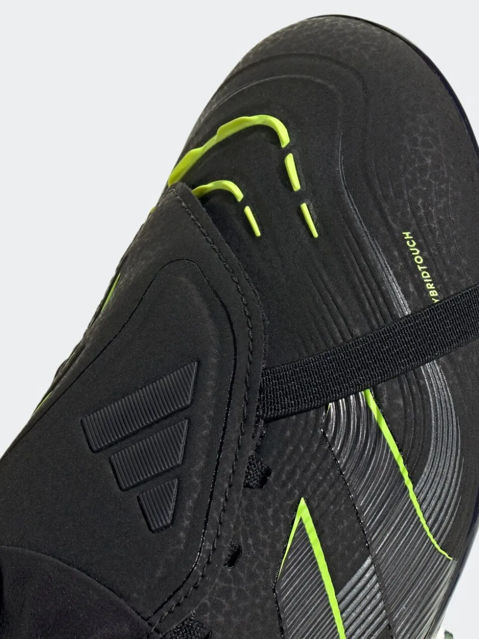 adidas Black/Grey Adult Predator Pro Fold-Over Tongue Firm Ground Boots