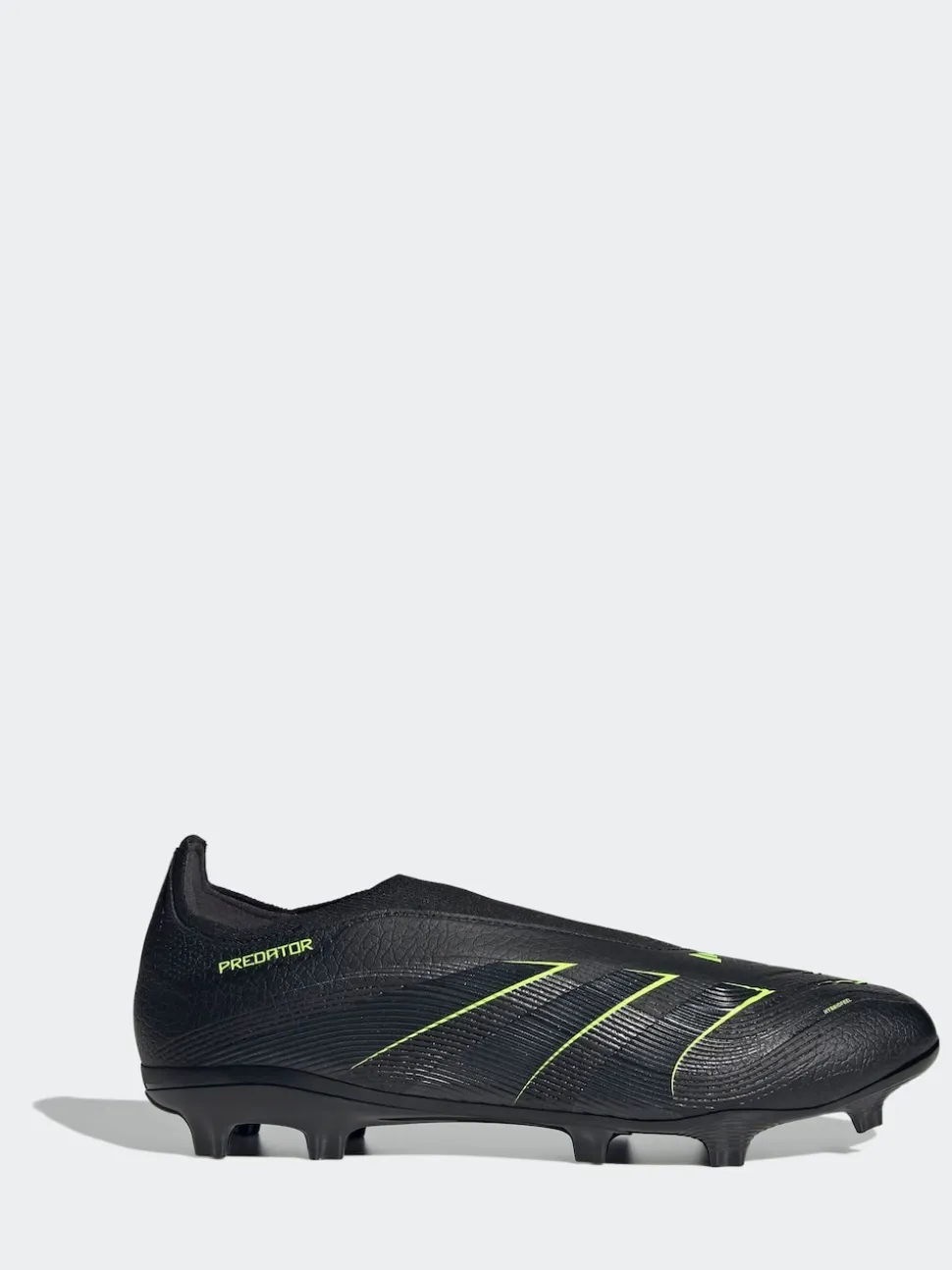 adidas Black/Grey Adult Predator League Laceless Firm/Multi Ground Boots