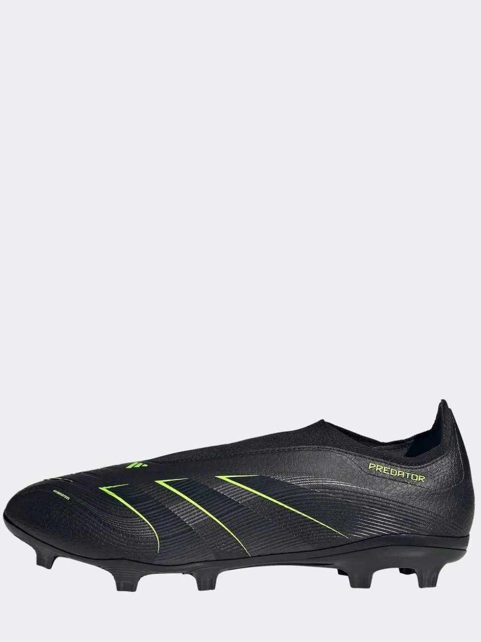 adidas Black/Grey Adult Predator League Laceless Firm/Multi Ground Boots