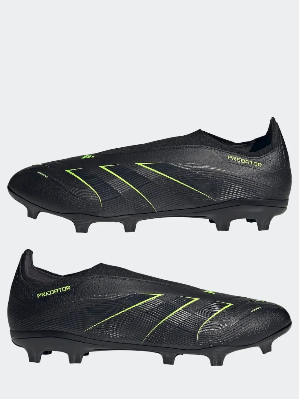 adidas Black/Grey Adult Predator League Laceless Firm/Multi Ground Boots