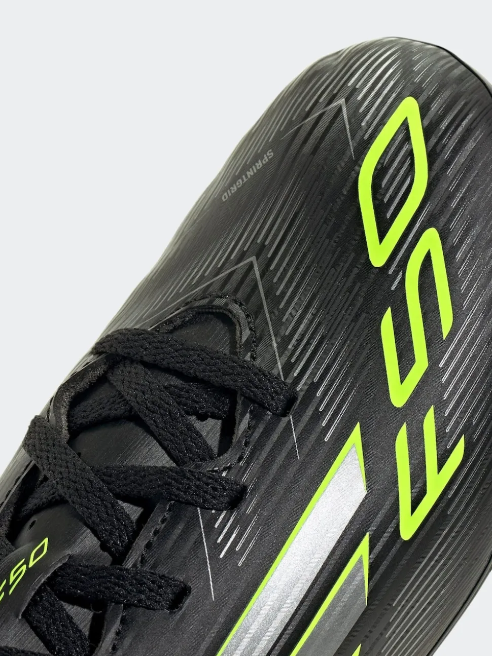 adidas Black/Grey Kids F50 Club Firm/Multi-Ground Boots