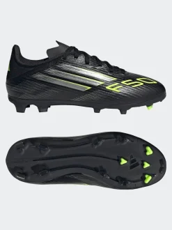 adidas Black/Grey Kids F50 League Firm/Multi Ground Boots