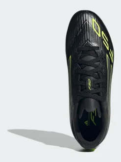 adidas Black/Grey Kids F50 League Firm/Multi Ground Boots