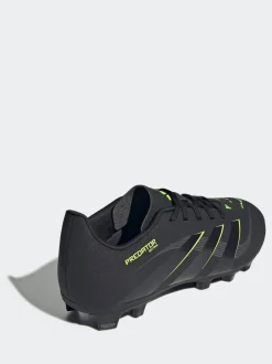adidas Black/Grey Kids Predator Club Firm/Multi Ground Boots