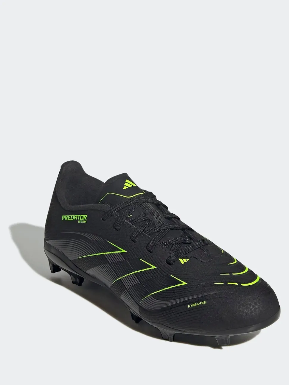 adidas Black/Grey Kids Predator League Firm/Multi Ground Boots