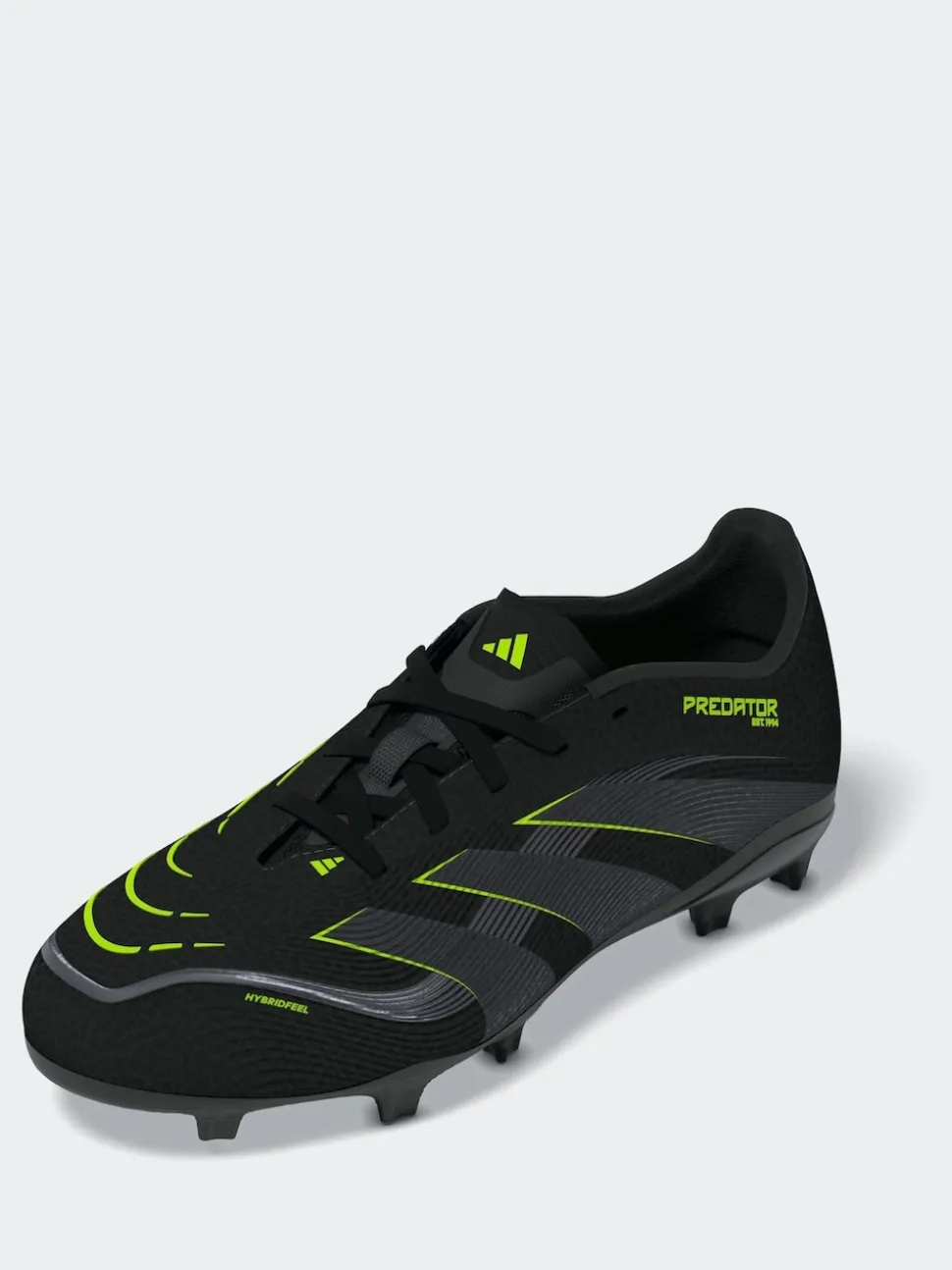 adidas Black/Grey Kids Predator League Firm/Multi Ground Boots