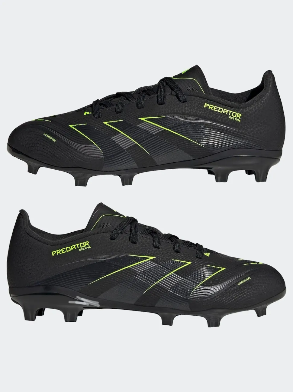 adidas Black/Grey Kids Predator League Firm/Multi Ground Boots