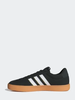 adidas Black/Gum VL Court Trainers