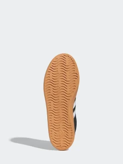 adidas Black/Gum VL Court Trainers