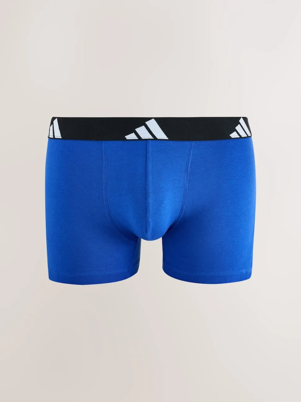 adidas Black/Navy Active Flex Cotton Trunks 3 pack
