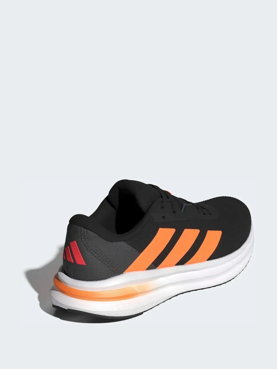 adidas Black/Orange Galaxy 7 Running Trainers