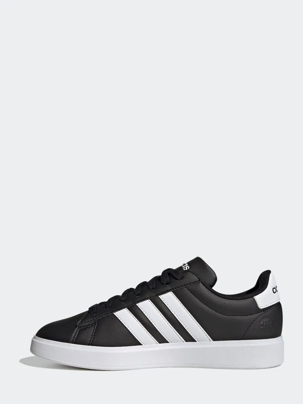 adidas Black/White Grand Court 2.0 Trainers