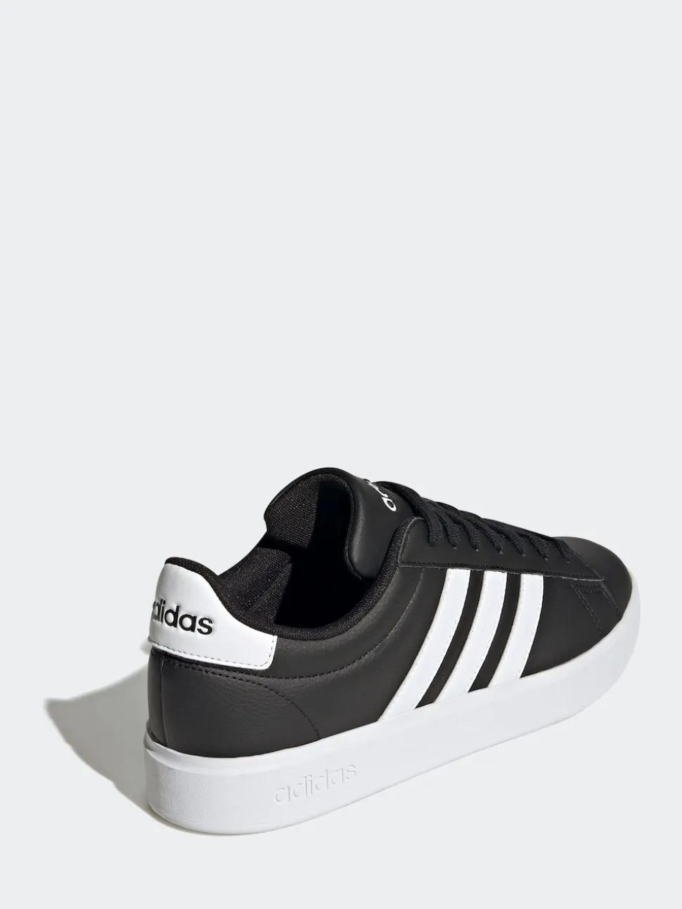 adidas Black/White Grand Court 2.0 Trainers