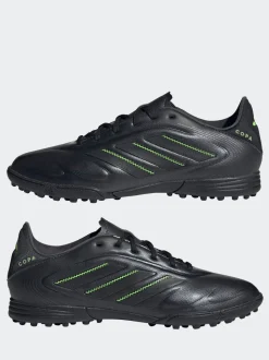 adidas Black/White Kids Copa Pure 3 League Turf Boots
