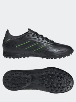 adidas Black/White Kids Copa Pure 3 League Turf Boots