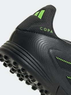 adidas Black/White Kids Copa Pure 3 League Turf Boots