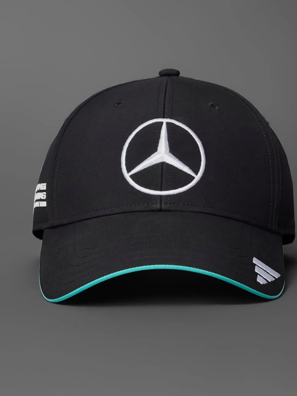 adidas Black/White Mercedes AMG Petronas Formula One Team Driver Cap