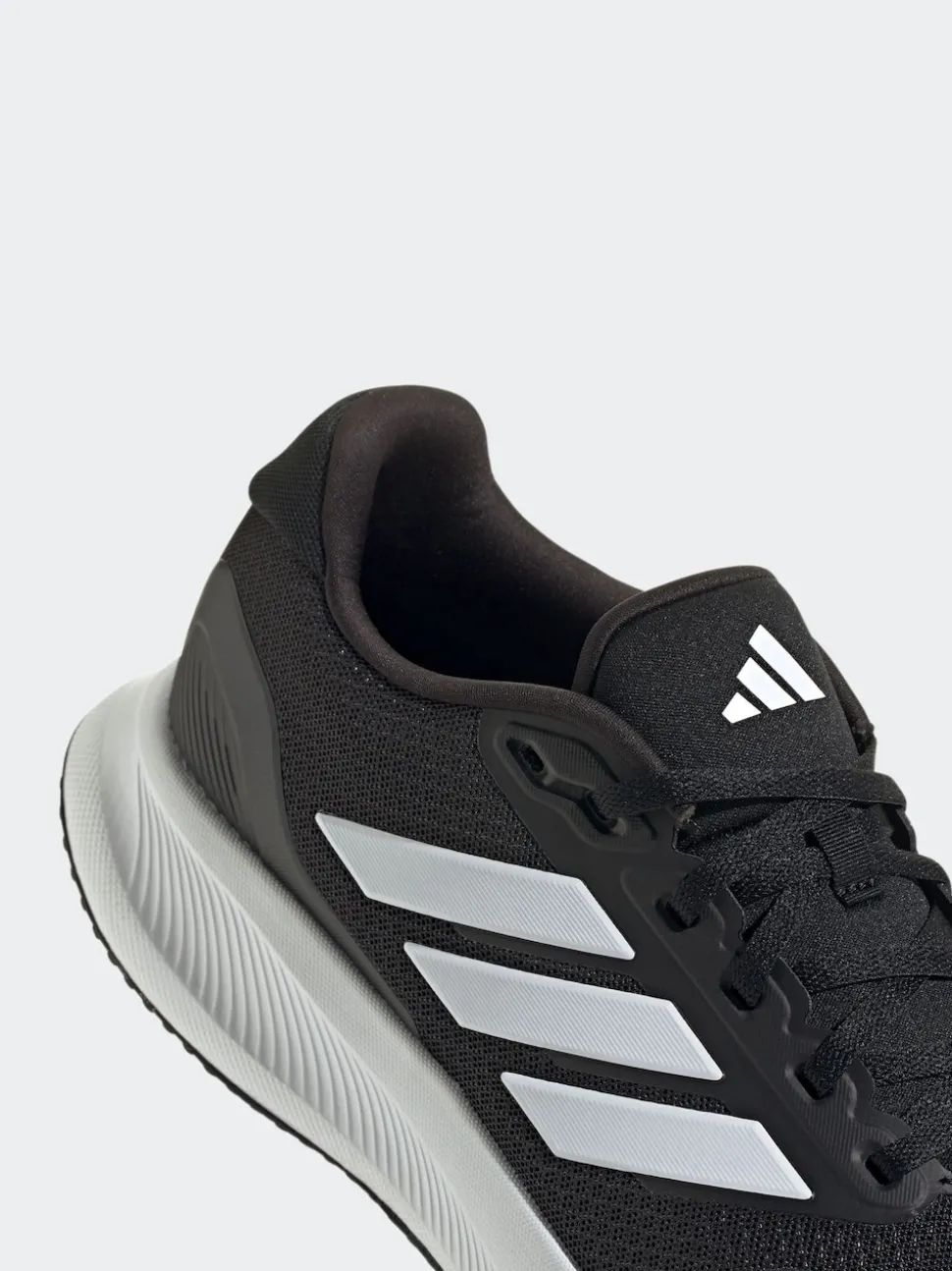 adidas Black/White Runfalcon 5 Running Trainers