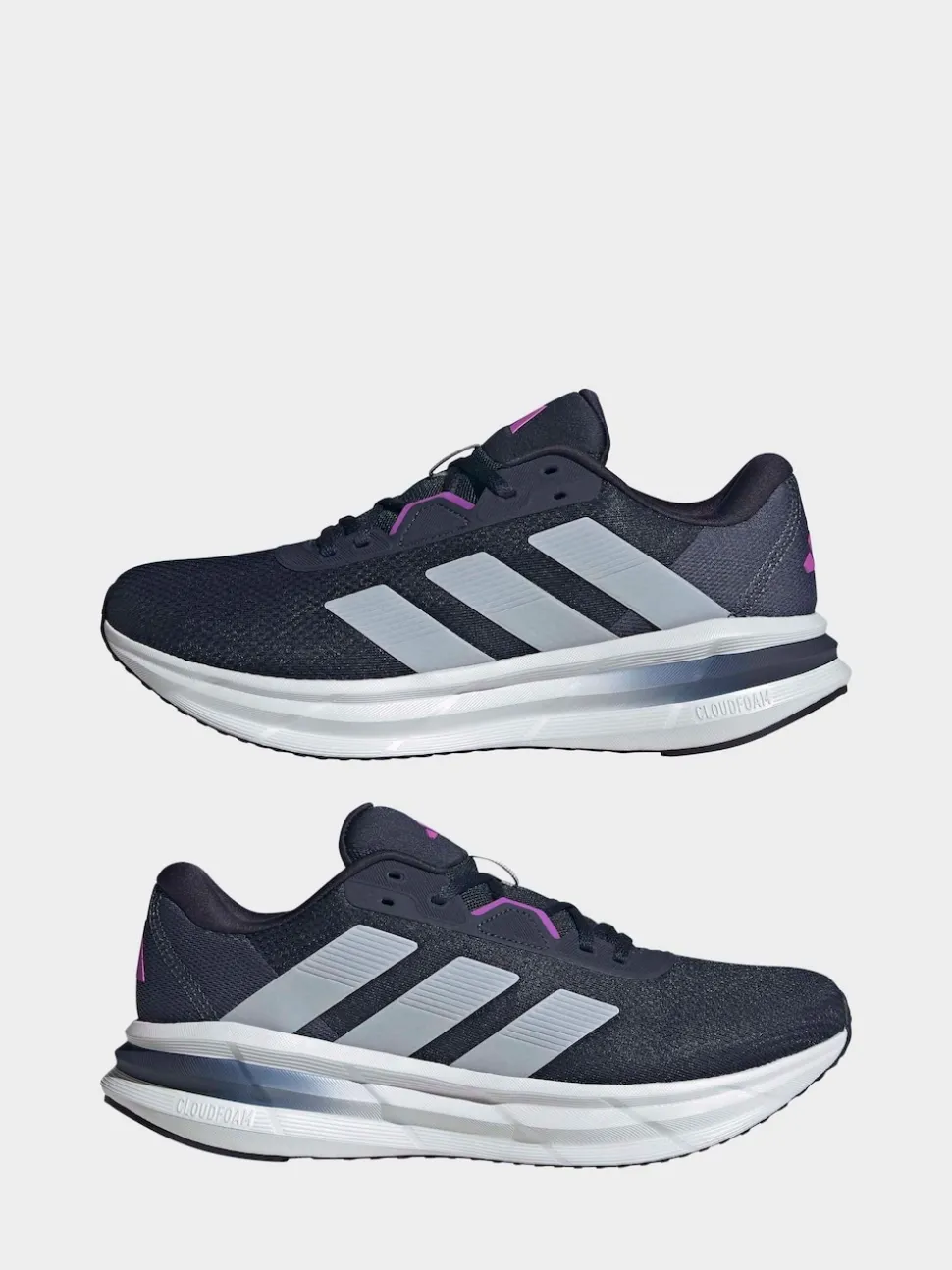 adidas Blue Chrome Galaxy 7 Running Trainers
