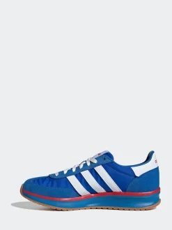 adidas Blue Chrome Run 72s Trainers