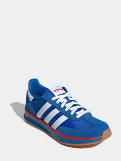 adidas Blue Chrome Run 72s Trainers