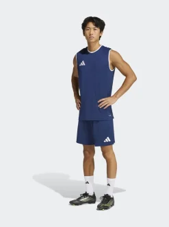 adidas Blue Entrada26 Sleeveless Jersey