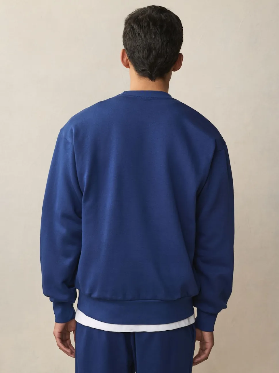 adidas Blue Essentials Feelcozy Fleece Sweatshirt