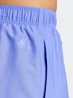 adidas Blue Essentials Logo CLX Shorts