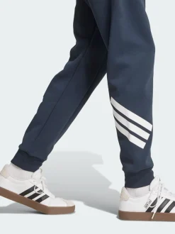 adidas Blue Future Icons 3-Stripes Tracksuit Bottoms