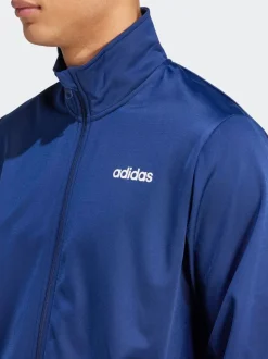 adidas Blue Linear Tracksuit