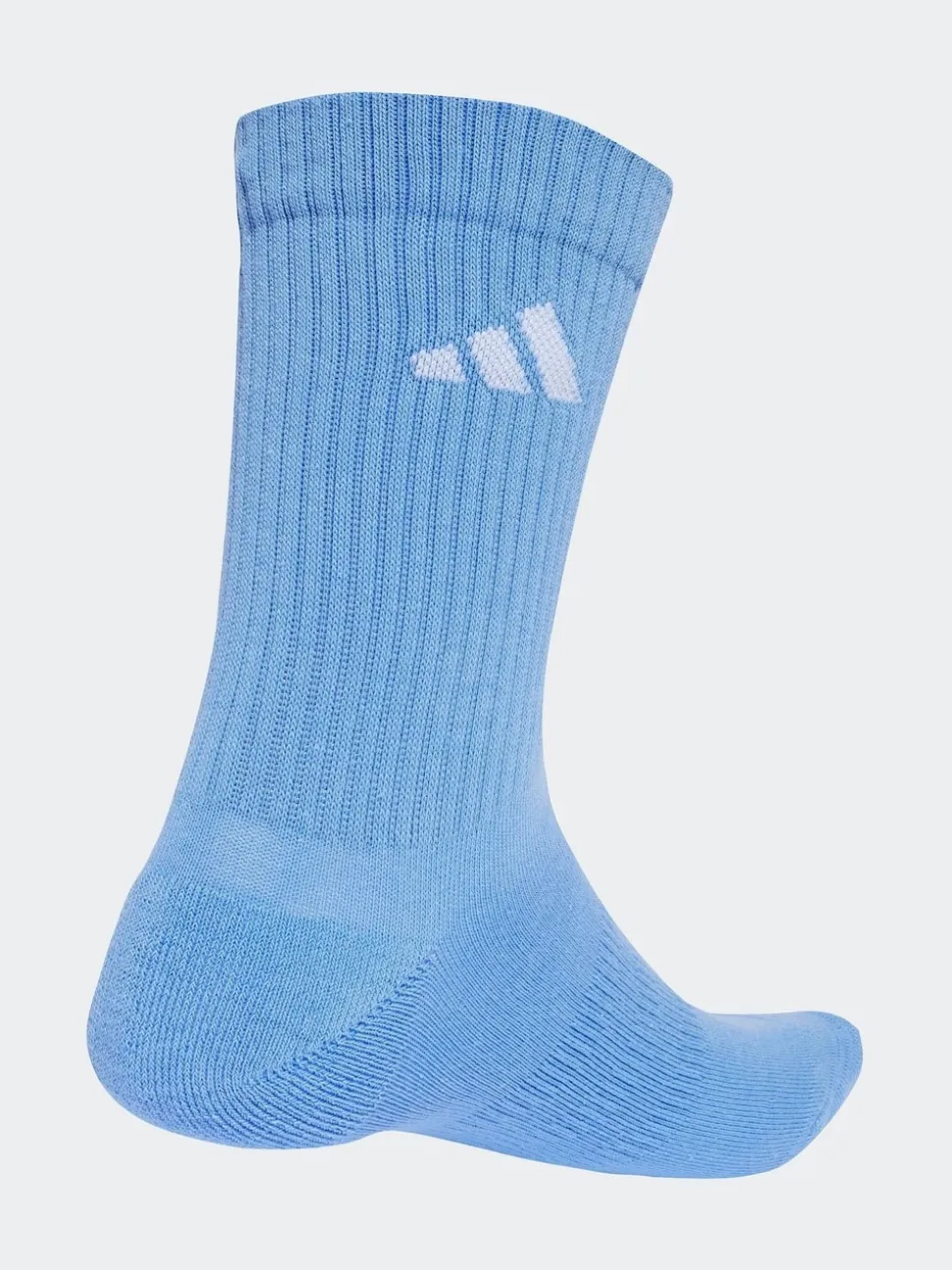 adidas Blue Logo Crew Socks 6 Pack