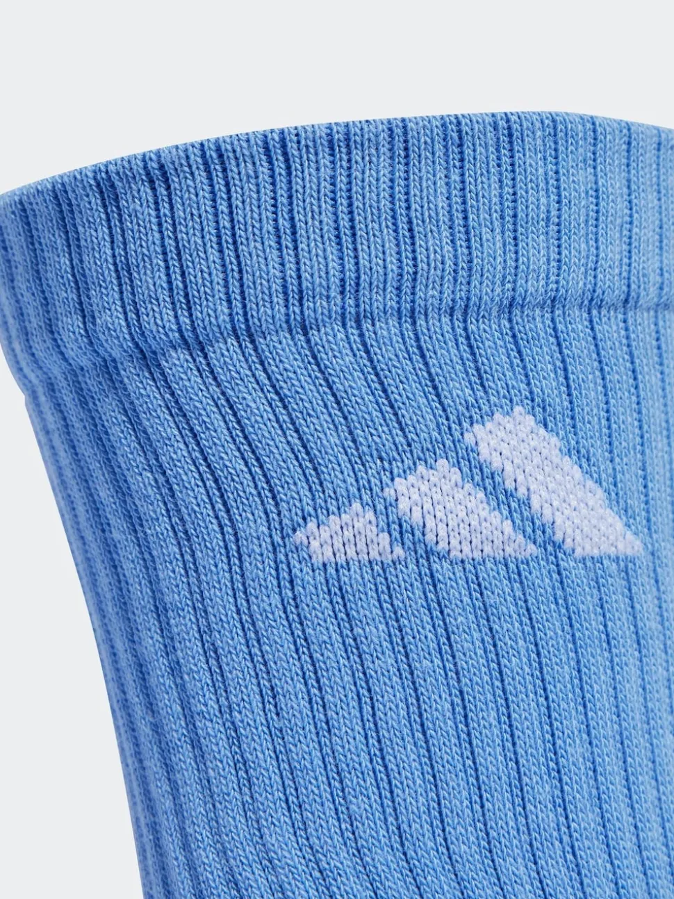 adidas Blue Logo Crew Socks 6 Pack