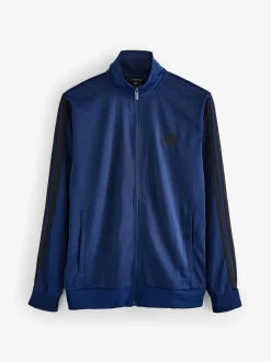 adidas Blue Navy Sportswear Basic 3-Stripes Tricot Tracksuit