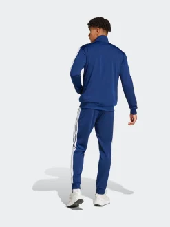 adidas Blue Sportswear Basic 3-Stripes Tricot Tracksuit